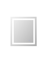 Elegant Lighting MRE82730 - Riven 30x27 LED Mirror, Adjustable Color 3000K/4200K/6400K