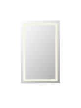 Elegant Lighting MRE83648 - Riven 48x36 LED Mirror, Adjustable Color 3000K/4200K/6400K