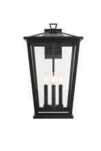 Elegant Lighting OD333W22BK - Berks 12.5 inch Outdoor Wall sconce in Black