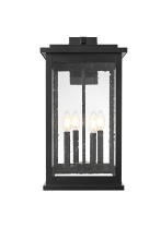 Elegant Lighting OD350W22BK - Ringgold 11 inch Outdoor Wall sconce in Black