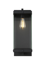Elegant Lighting OD408W21BK - Julien 8 inch Outdoor Wall Sconce in Black