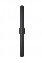 Elegant Lighting OD505W38BK - Troy 4.5 x 38 inch Outdoor Wall Sconce in Black