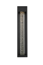 Elegant Lighting OD604W27BK - Amaris 27 inch LED Outdoor Wall sconce in Black