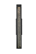 Elegant Lighting OD604W32BK - Amaris 32 inch LED Outdoor Wall sconce in Black