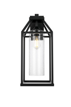 Elegant Lighting OD606W24BK - Zora 24 inch Outdoor Wall sconce in Black