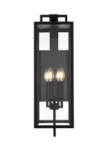 Elegant Lighting OD809W26BK - Jairo 8 inch Outdoor Wall sconce in Black