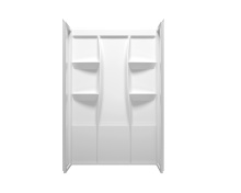 Elegant Lighting SW1014832GW - Shower Wall 48x32x72 Glossy White