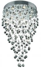 Elegant Lighting V2006D24C/RC - Galaxy 8 Light Chrome Chandelier Clear Royal Cut Crystal