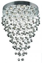 Elegant Lighting V2006D28C/RC - Galaxy 12 Light Chrome Chandelier Clear Royal Cut Crystal