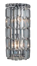 Elegant Lighting V2030W8C/RC - Maxime 2 Light Chrome Wall Sconce Clear Royal Cut Crystal