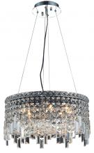 Elegant Lighting V2031D20C/RC - Maxime 12 Light Chrome Chandelier Clear Royal Cut Crystal