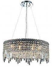 Elegant Lighting V2031D24C/RC - Maxime 12 Light Chrome Chandelier Clear Royal Cut Crystal