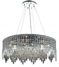 Elegant Lighting V2031D28C/RC - Maxime 12 Light Chrome Chandelier Clear Royal Cut Crystal