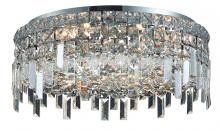 Elegant Lighting V2031F20C/RC - Maxime 6 Light Chrome Flush Mount Clear Royal Cut Crystal