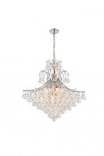 Elegant Lighting V8005G31C/RC - Toureg 15 Light Chrome Chandelier Clear Royal Cut Crystal