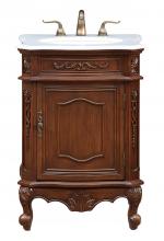 Elegant Lighting VF-1031 - 24 In. Single Bathroom Vanity Set In Coffee