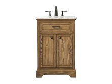 Elegant Lighting VF15024DW - 24 inch Single bathroom vanity in driftwood
