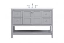 Elegant Lighting VF16448GR - 48 inch Single Bathroom Vanity in Gray