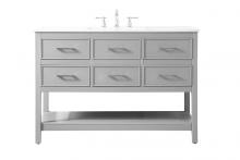 Elegant Lighting VF19048GR - 48 inch Single bathroom vanity in gray