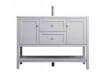 Elegant Lighting VF22248GR - 48 Inch Single Bathroom Vanity In Grey