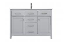 Elegant Lighting VF23348GR - 48 Inch Single Bathroom Vanity In Grey