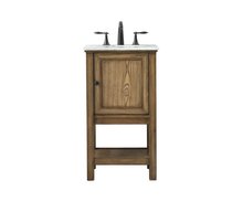 Elegant Lighting VF27019DW - 19 inch Single bathroom vanity in driftwood