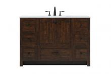 Elegant Lighting VF2848EX - 48 inch Single bathroom vanity in expresso