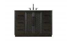 Elegant Lighting VF29048CO - 48 inch Single Bathroom Vanity in Chocolate Oak