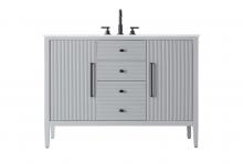 Elegant Lighting VF29648GR - 48 inch Single Bathroom Vanity in Grey