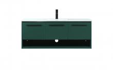 Elegant Lighting VF43548MGN - 48 inch Single bathroom vanity in green