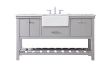 Elegant Lighting VF60160GR - 60 inch Single bathroom vanity in grey