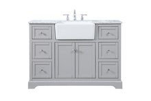 Elegant Lighting VF60248GR - 48 inch Single bathroom vanity in grey