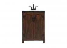 Elegant Lighting VF90224EX - 24 inch Single bathroom vanity in expresso