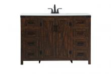Elegant Lighting VF90248EX - 48 inch Single bathroom vanity in expresso