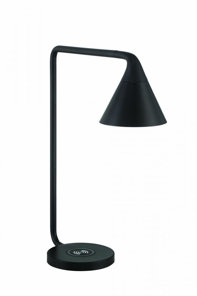 TASK 8W LED TASK LAMP WITH WIRELESS CHARGER