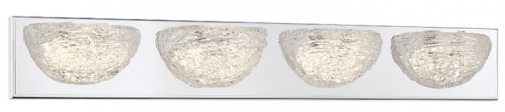 MODERN ICE - 4 LIGHT LED BATH