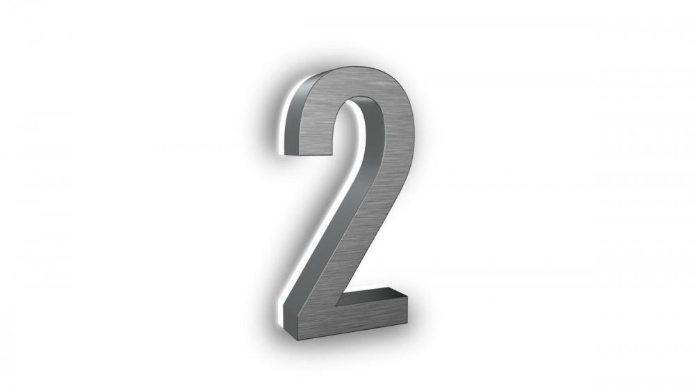 5" | MOUNTING PLATE | 5 numbers OR letters | BRONZE