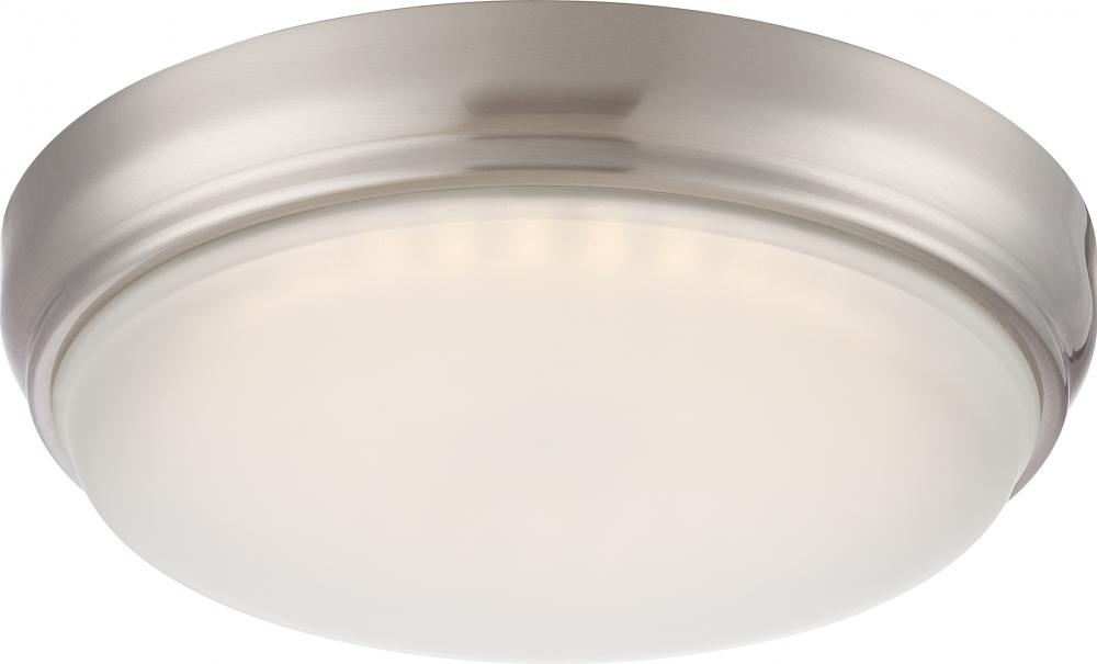 DOT - LED Flush Fixture with Frosted Glass