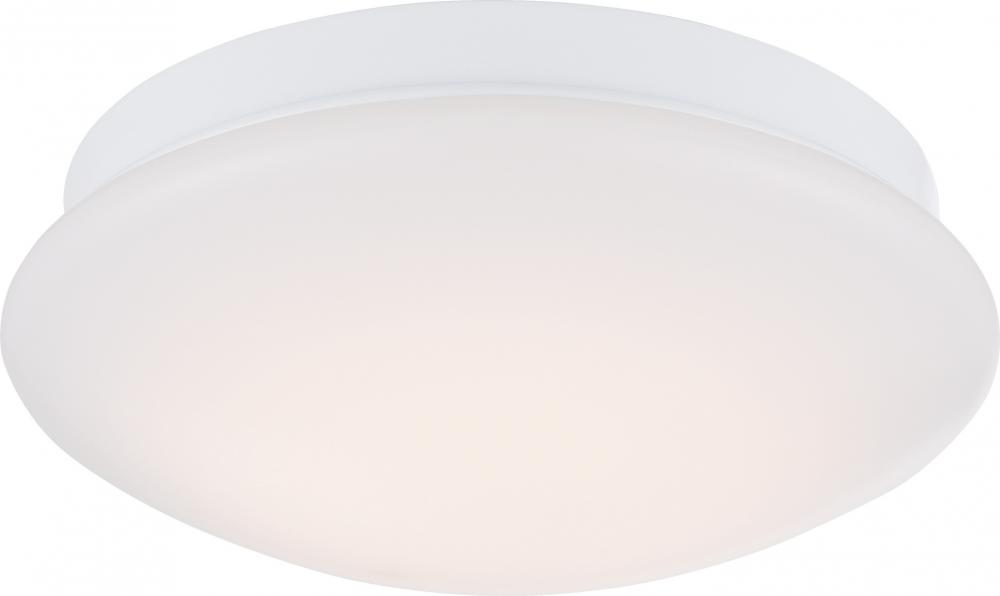 Zip - LED Flush Fixture with White Acrylic