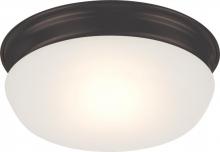 Nuvo 62/703 - Trevor - LED Flush Fixture with Frosted Glass