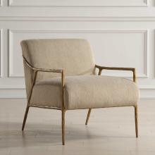 Uttermost 23847 - Uttermost Kashmir Aged Gold Accent Chair