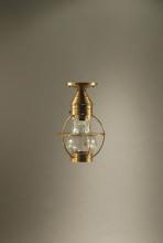 Northeast Lantern 2724-AC-MED-OPT - Caged Pear Flush Antique Copper Medium Base Socket Optic Glass