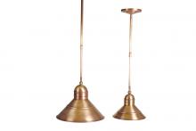 Northeast Lantern 3442-AC-MED-AP10 - Barn Cone Shade Fixture measures: 14"diam. x 10.5"