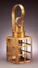 Northeast Lantern 5131-AC-MED-CSG - Can Top H-Bars Wall Antique Copper Medium Base Socket Clear Seedy Glass