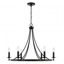 Austin Allen & Co. AA1005BI - Chandelier in Black Iron